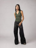RIB V Core Top  in Olive
