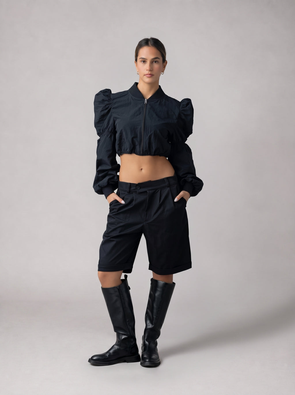 The Structured Puff Shirt