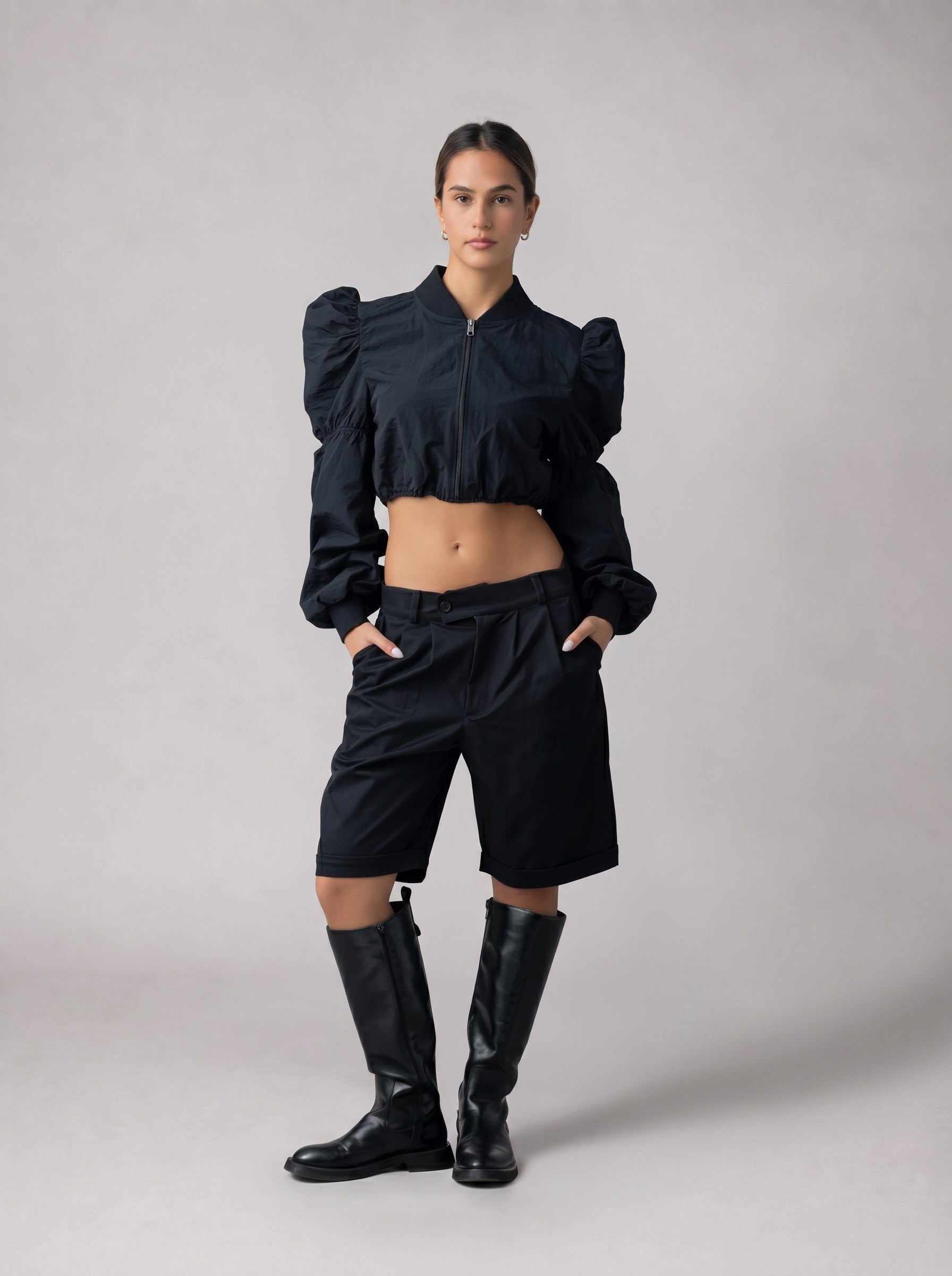 The Structured Puff Shirt