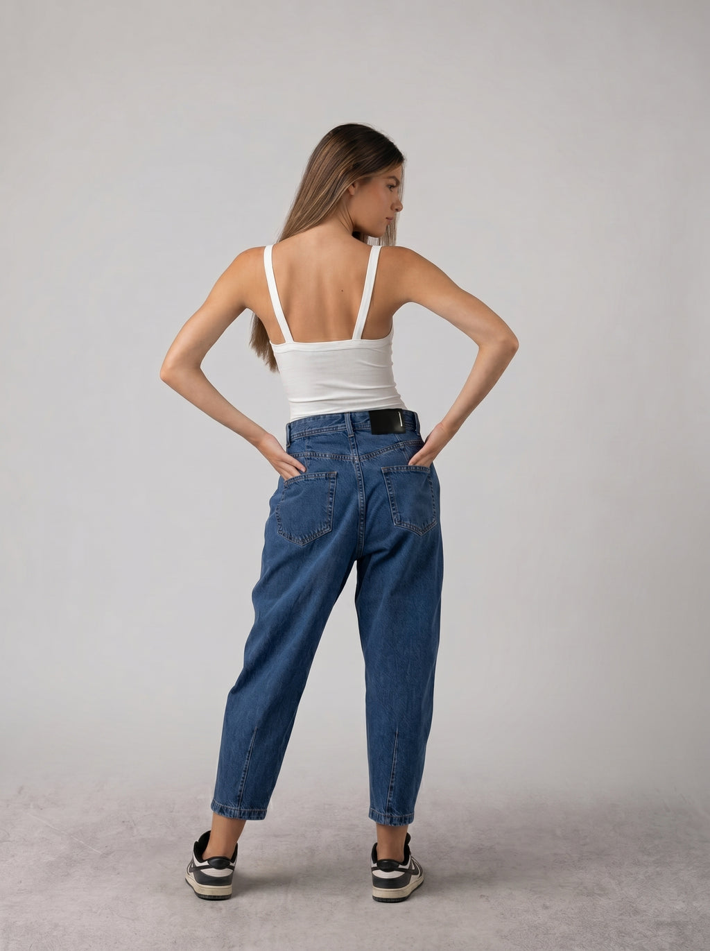 Cutout Denim in Blue