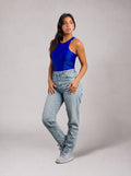 Basic Body-Suit in Blue