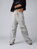 Parachute pants in Light Grey