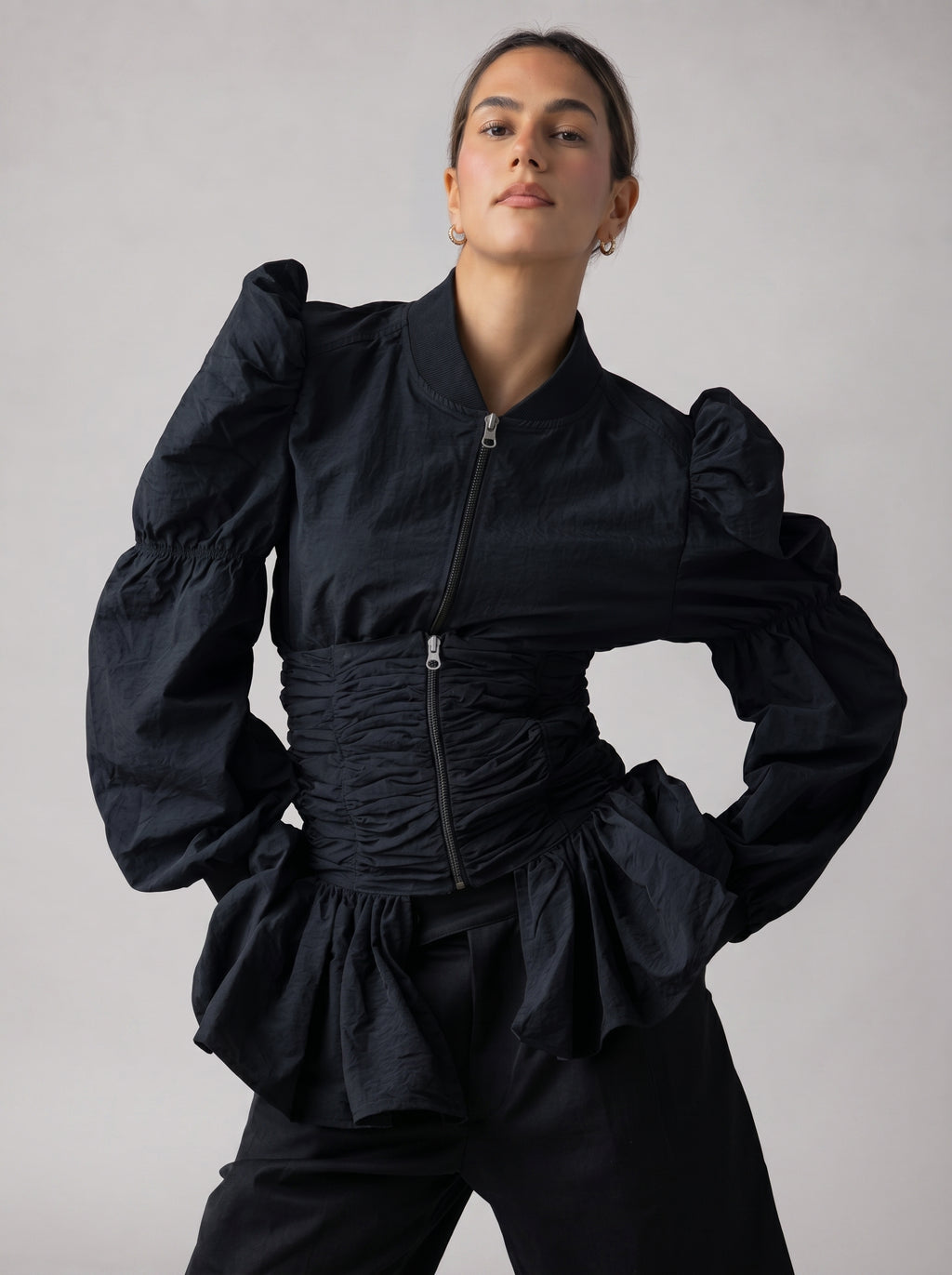 The Structured Puff Shirt