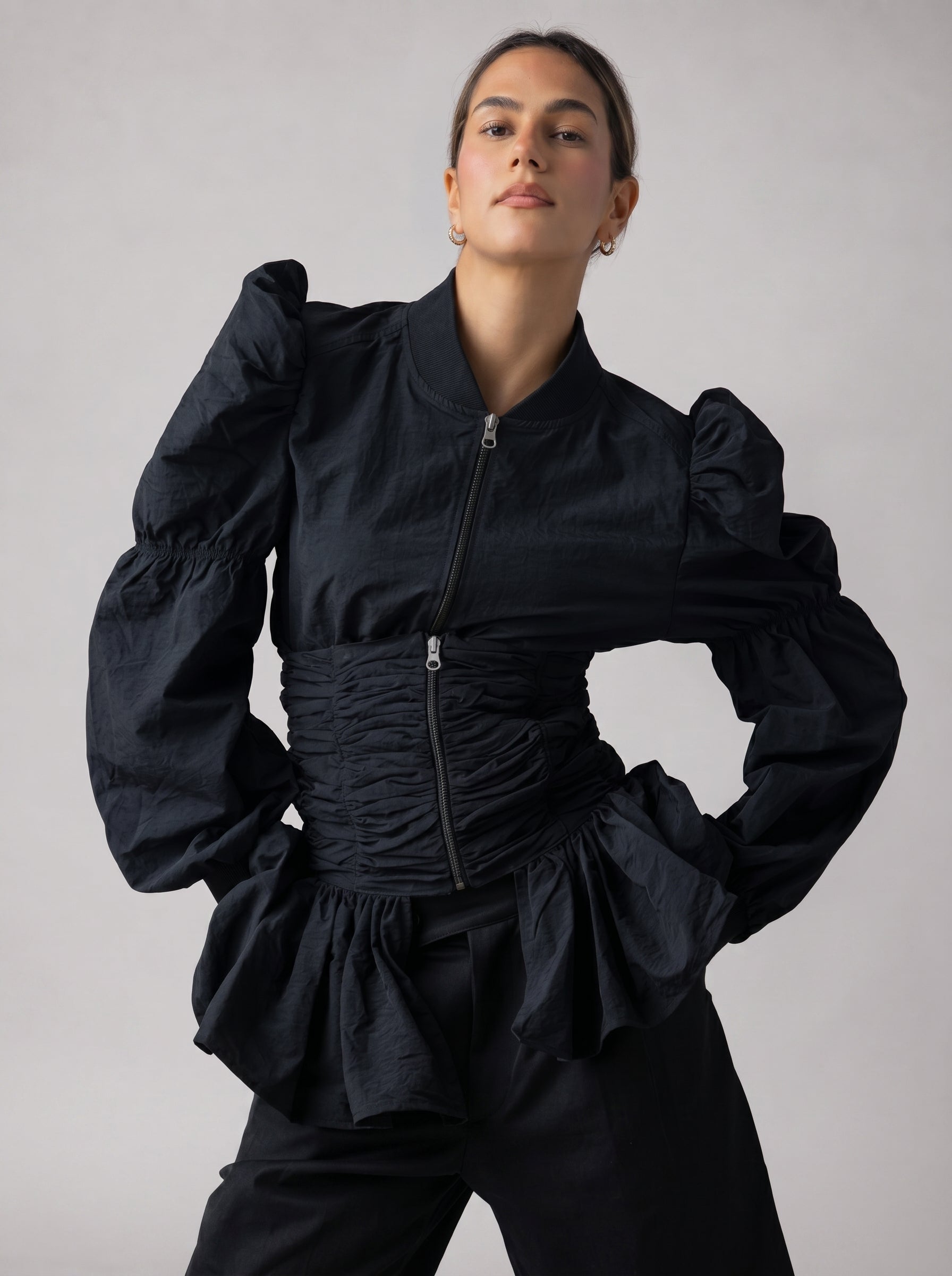 The Structured Puff Shirt