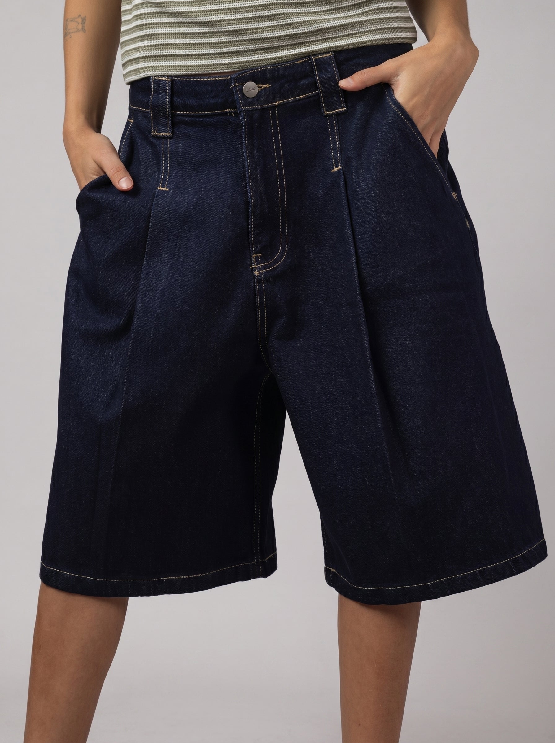 Denim Boyfriend Jort