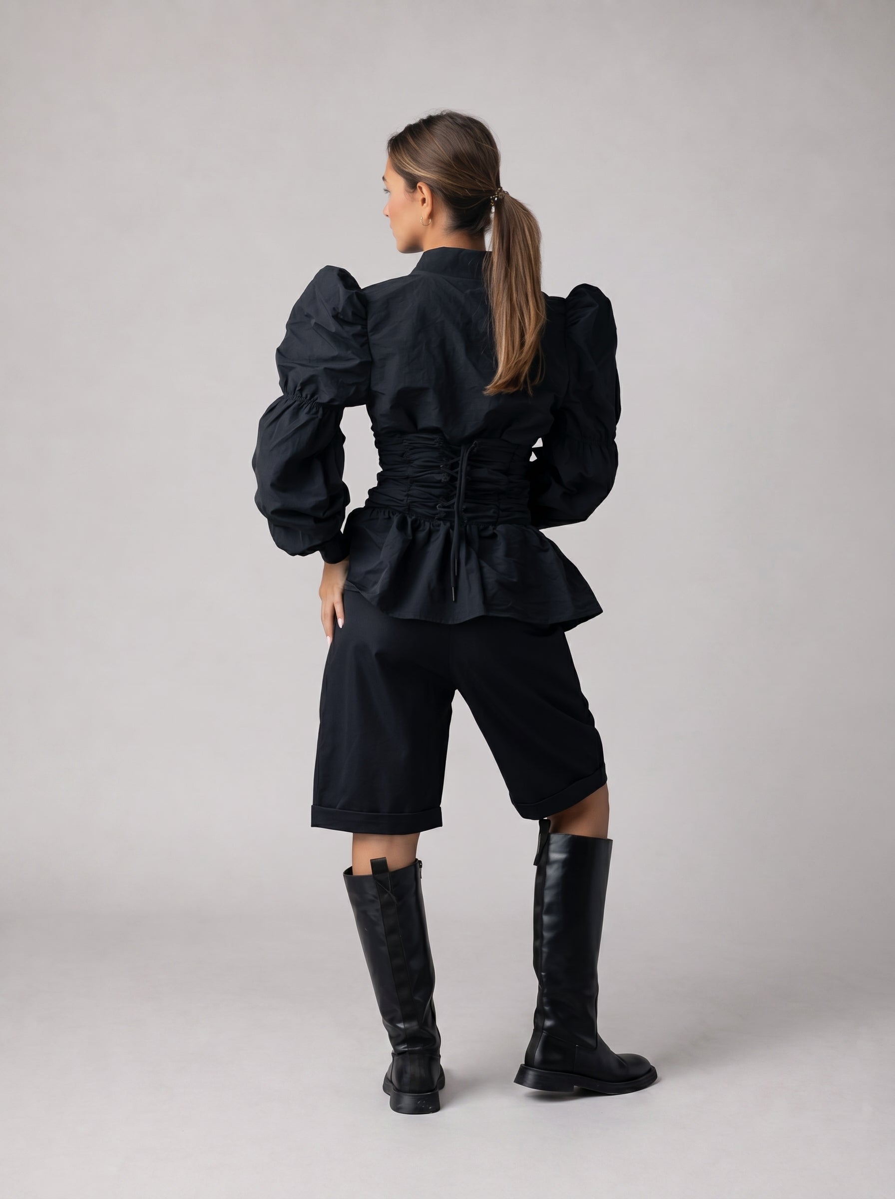 The Structured Puff Shirt