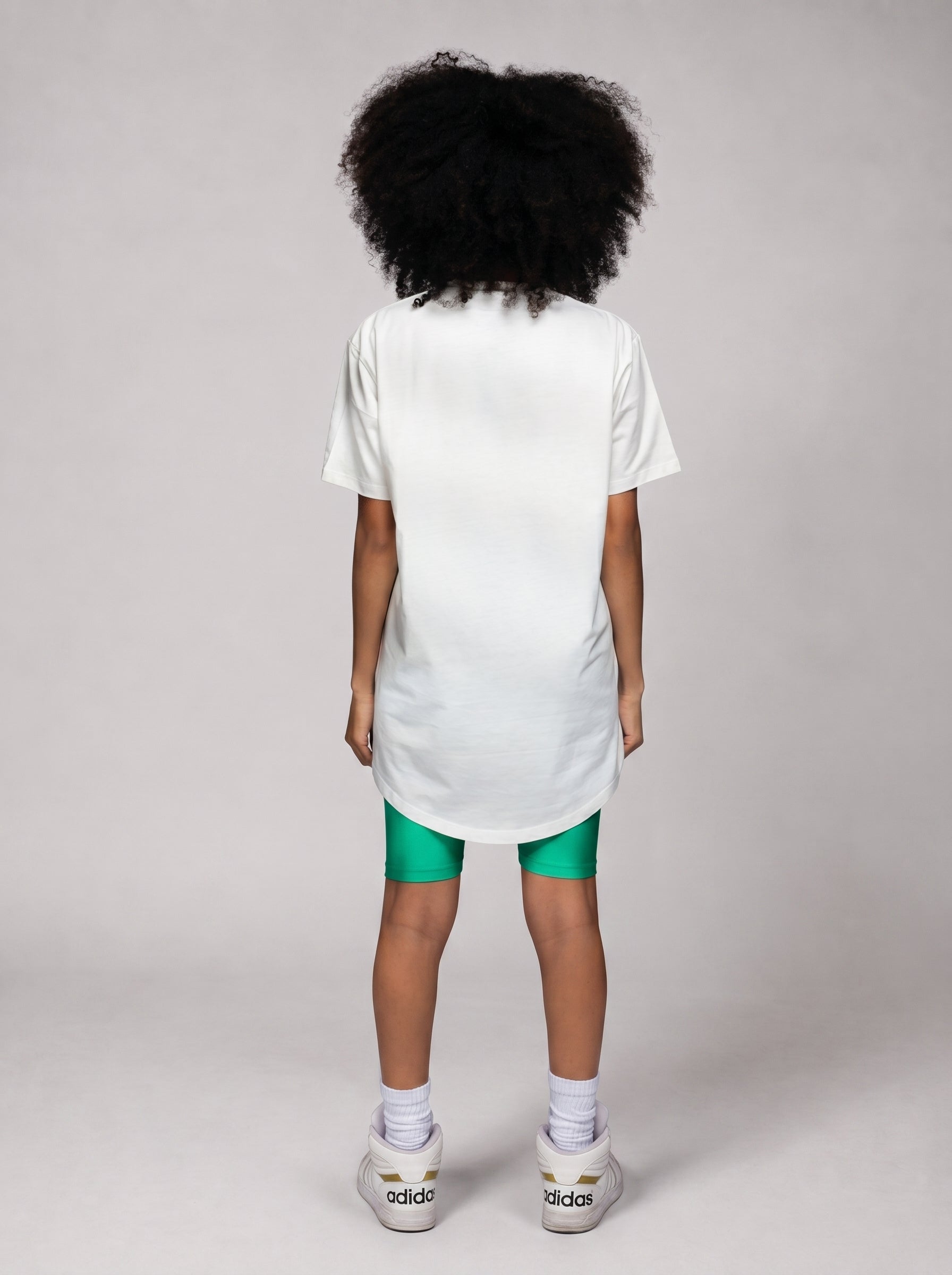 Bikershort in Metallic green
