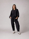 Boxy Flow Set in Black