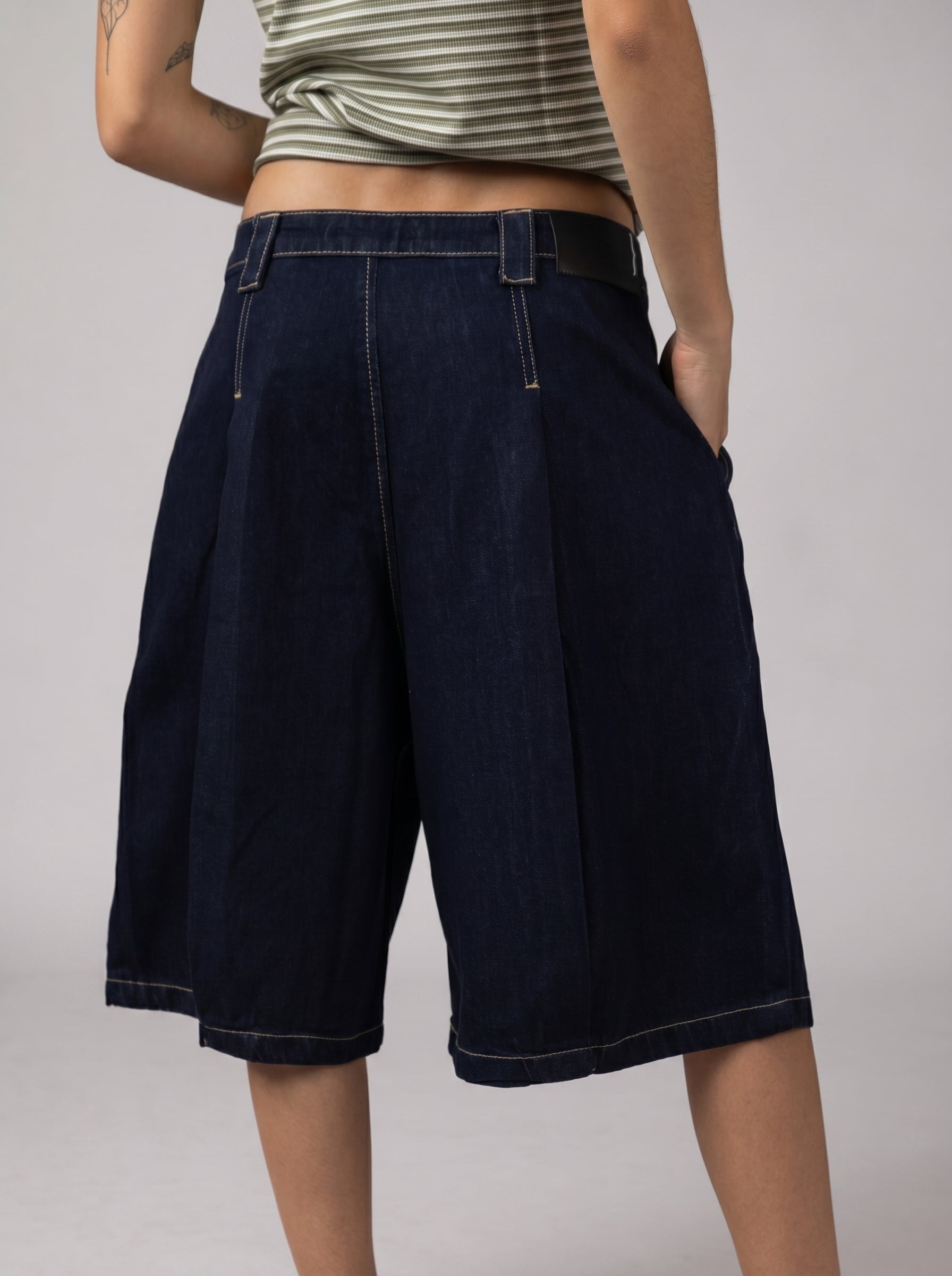 Denim Boyfriend Jort