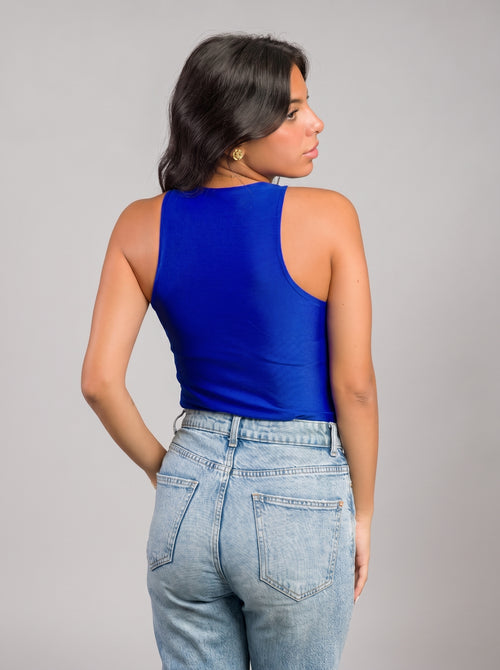 Basic Body-Suit in Blue