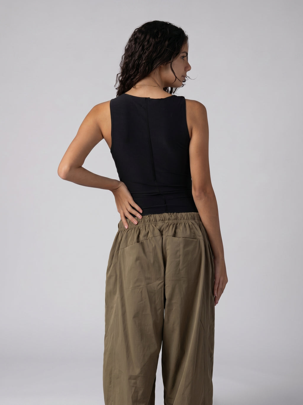 Raw Edge top Volume 2 in Black
