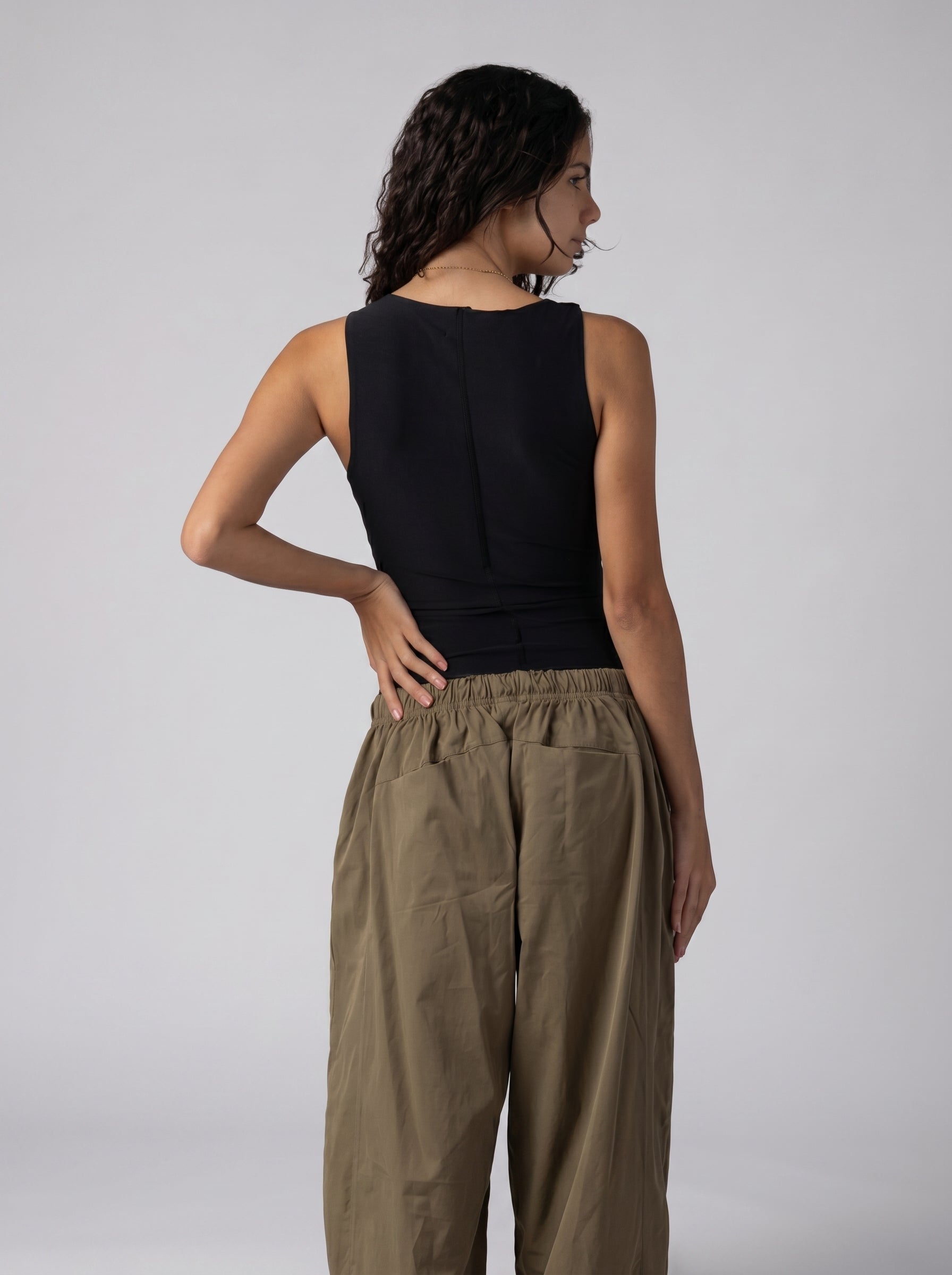 Raw Edge top Volume 2 in Black