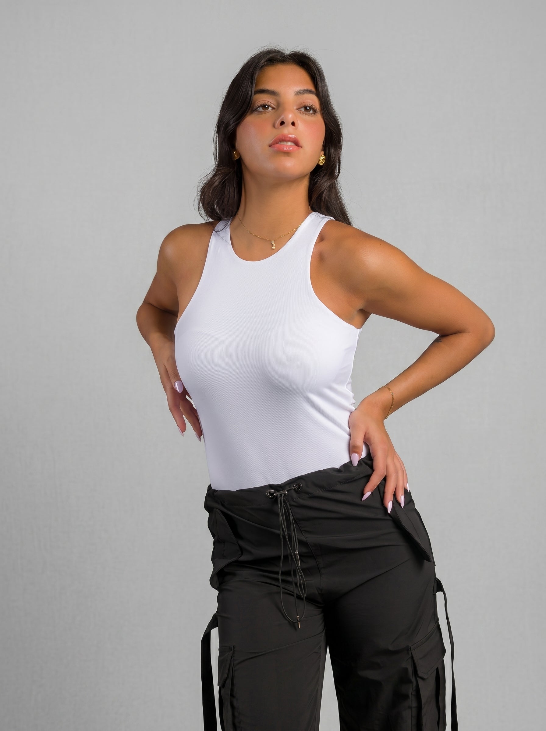Basic Body-Suit in White