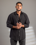 Linen shirt  in Black