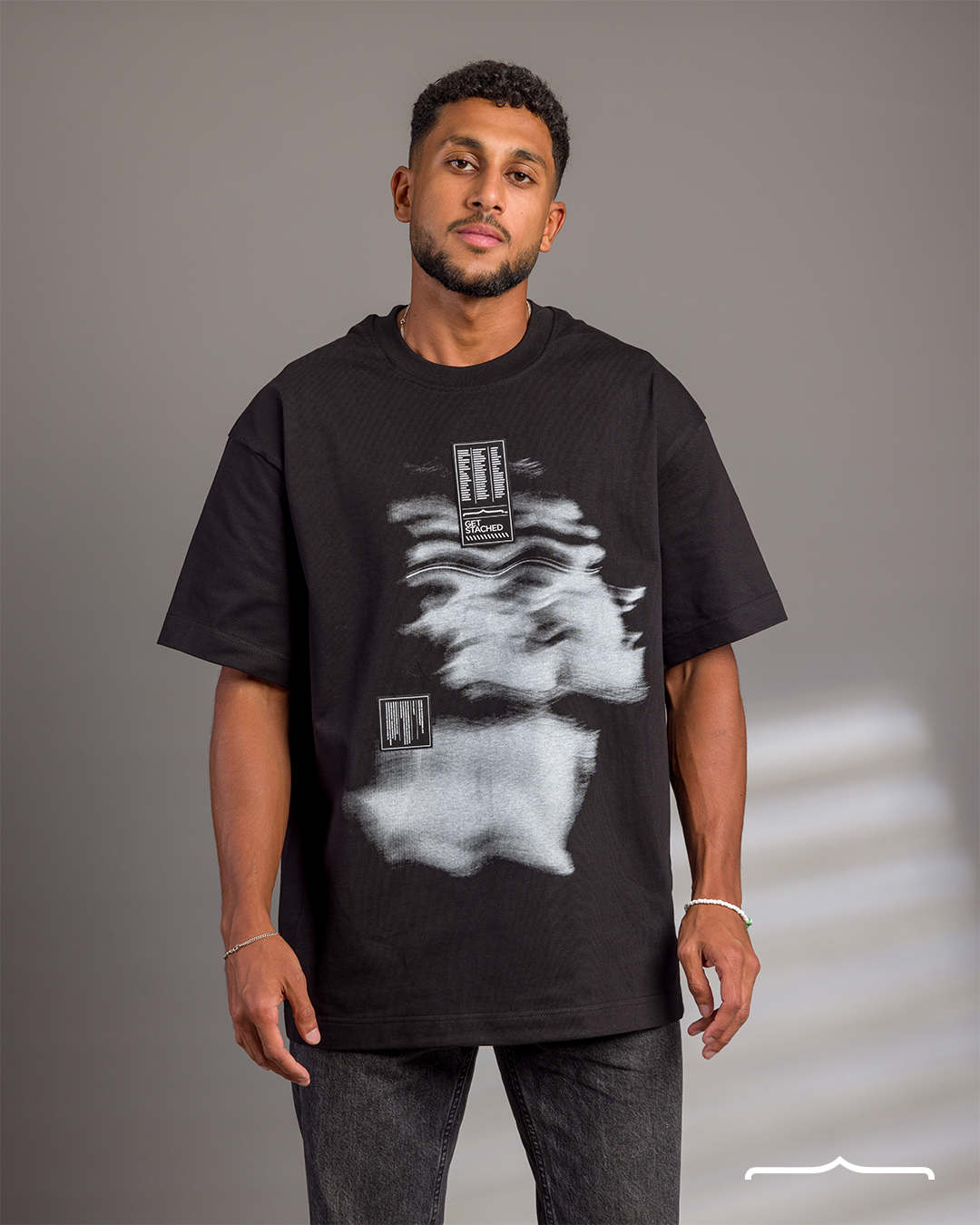 Glitchy Oversize T-shirt