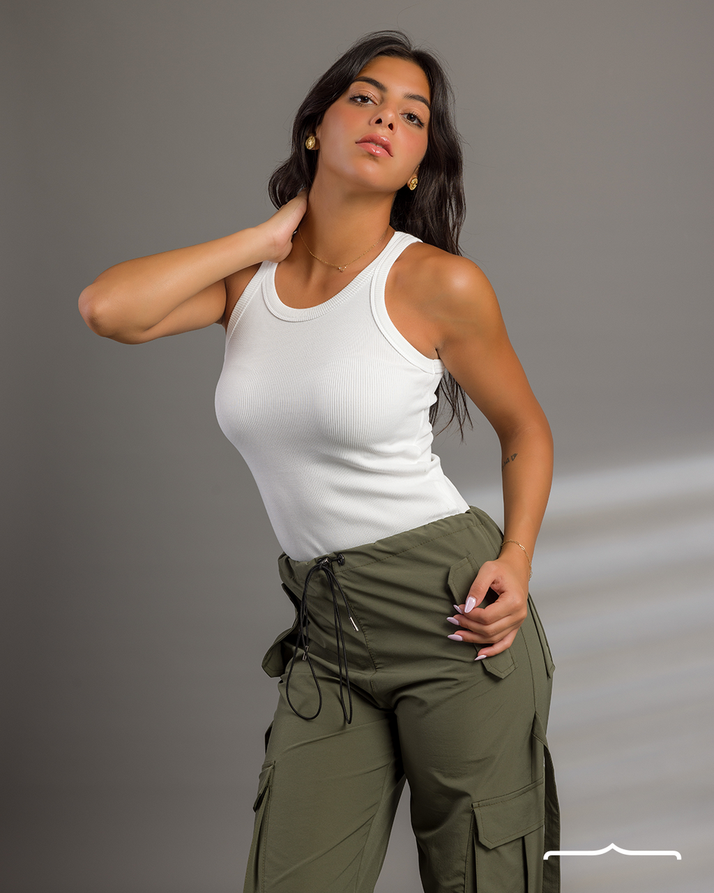 Basic top in White