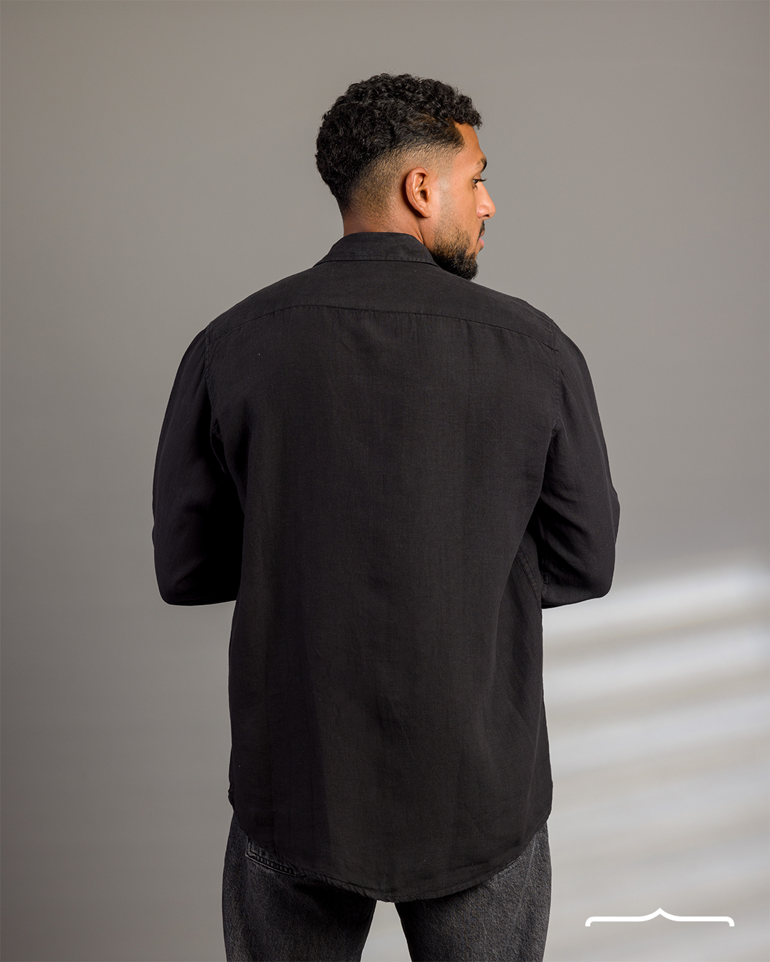 Linen shirt  in Black