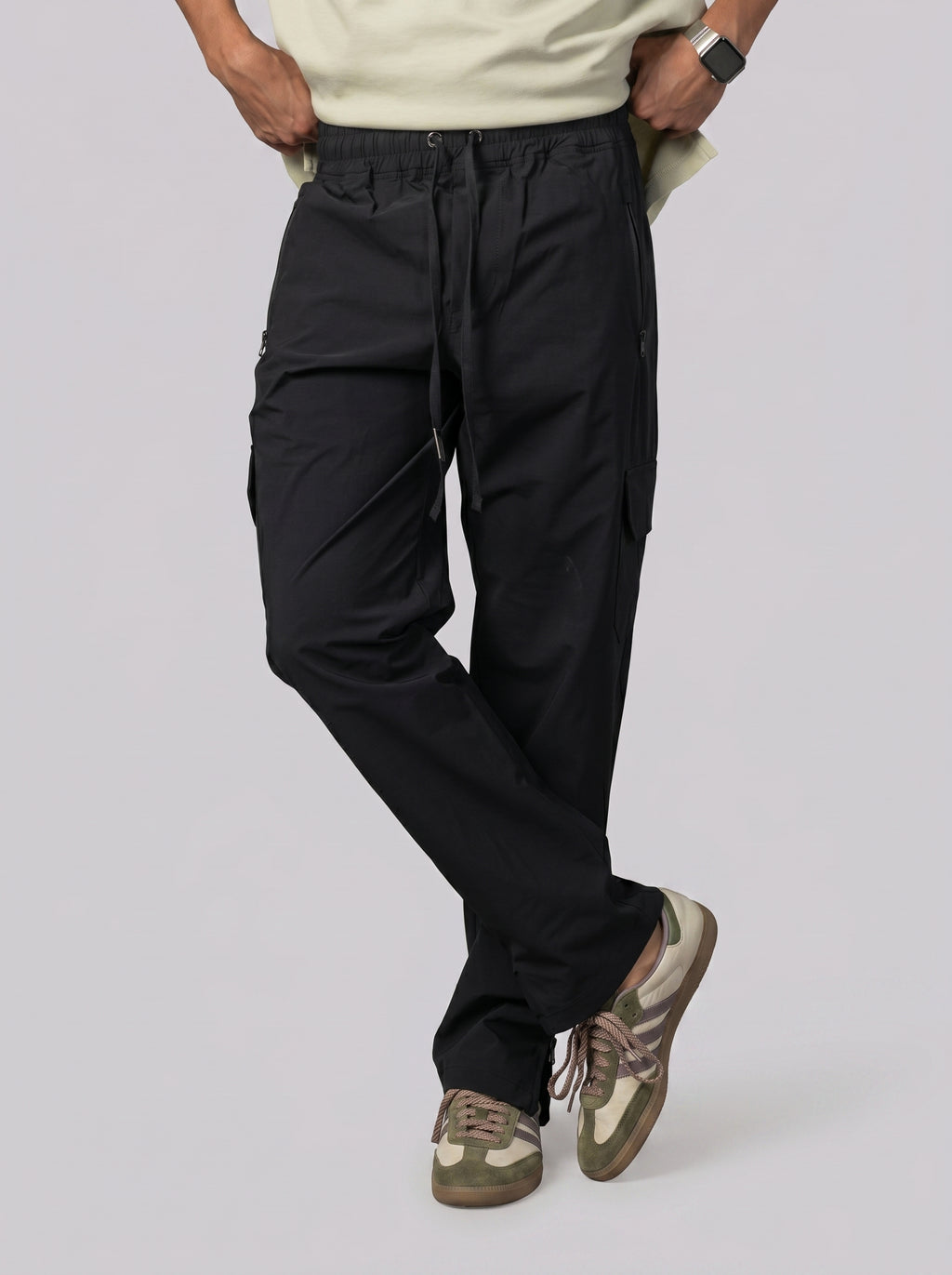Baggy pants in Black