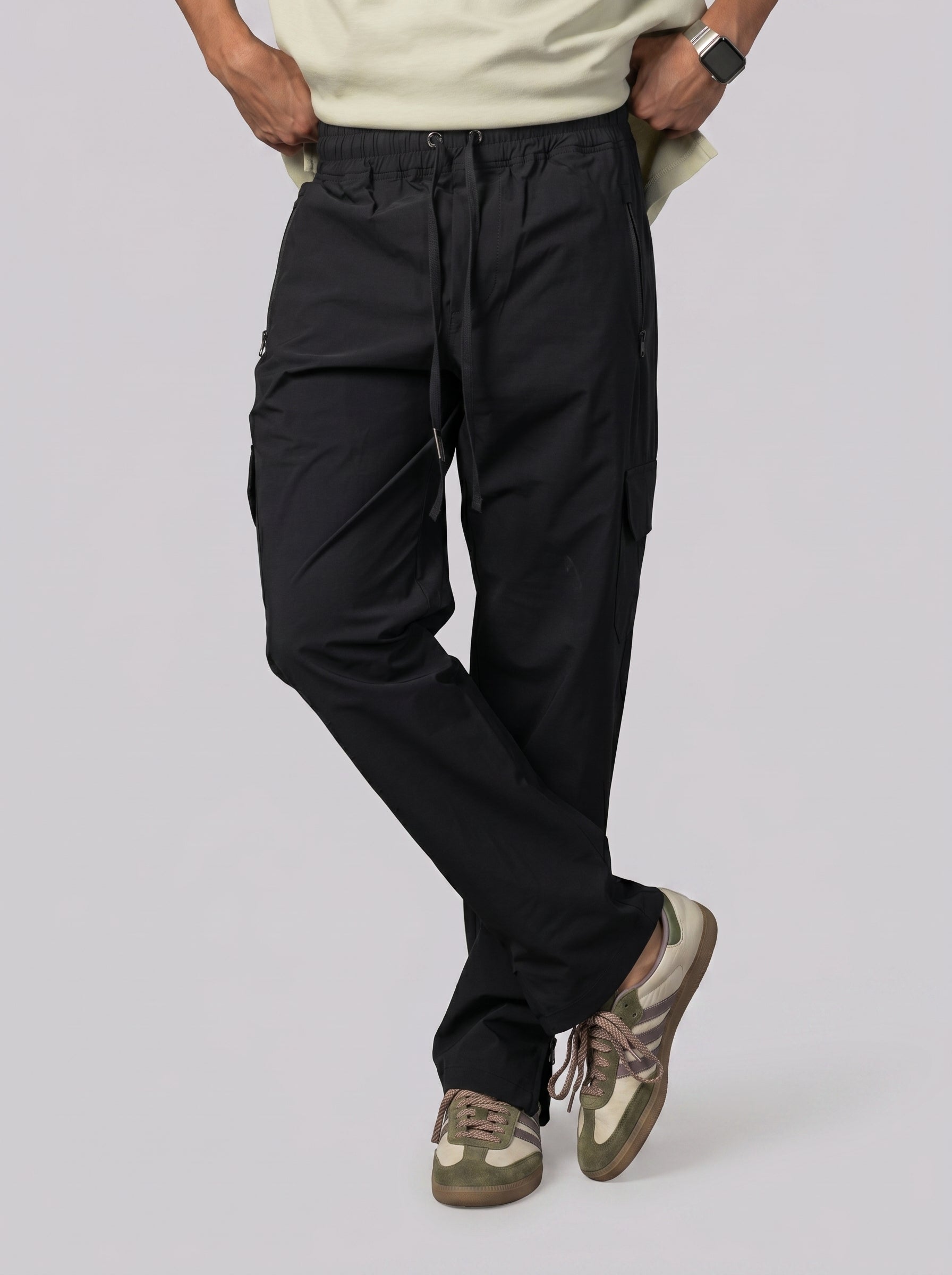 Baggy pants in Black