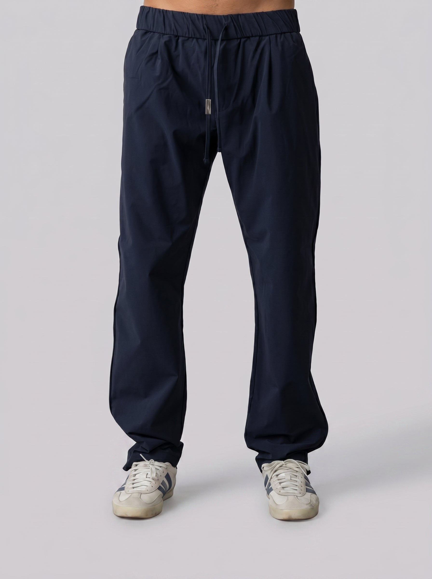 Classic Fit Pants in Navy Blue