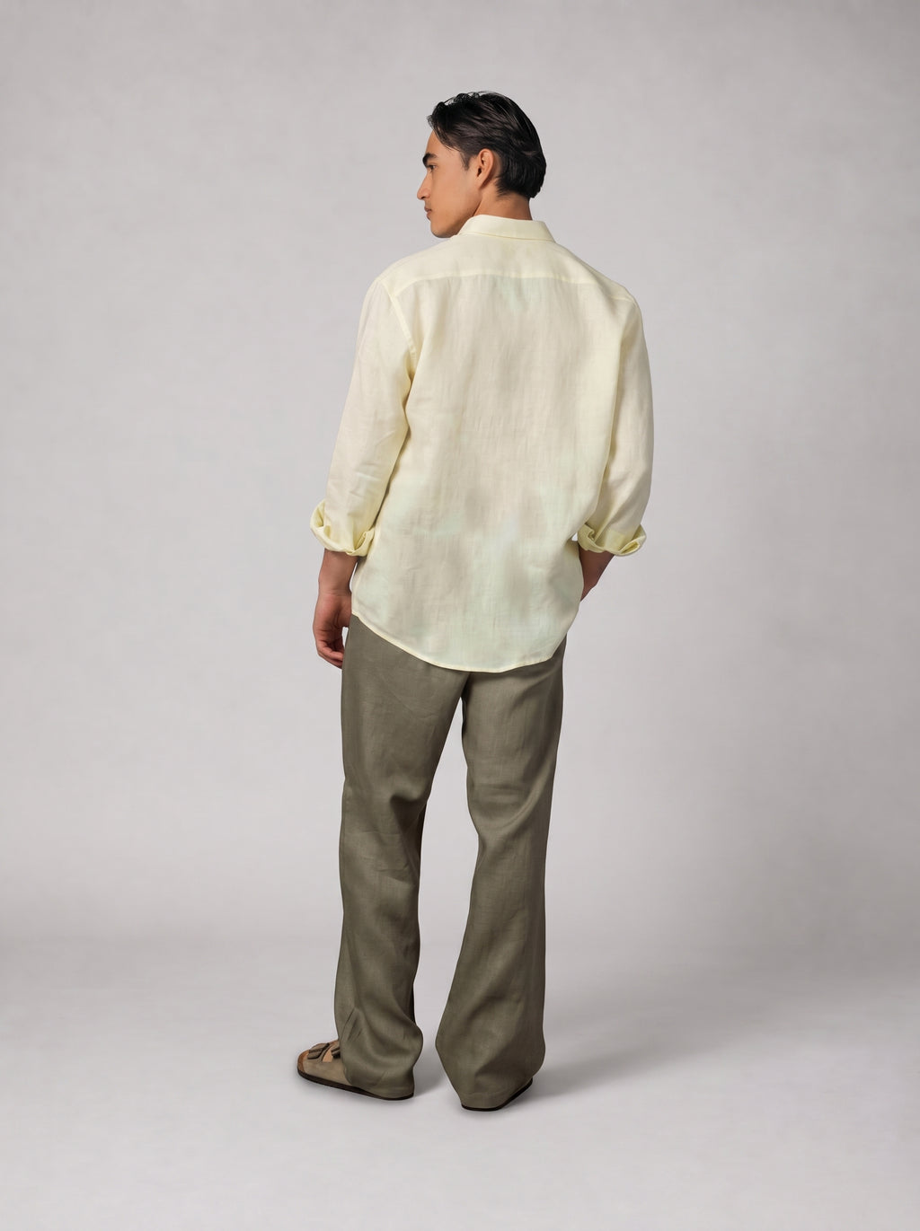 Classic Linen Shirt Volume 3 in Butter Yellow