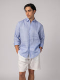 Classic Linen Shirt Volume 3 in purple
