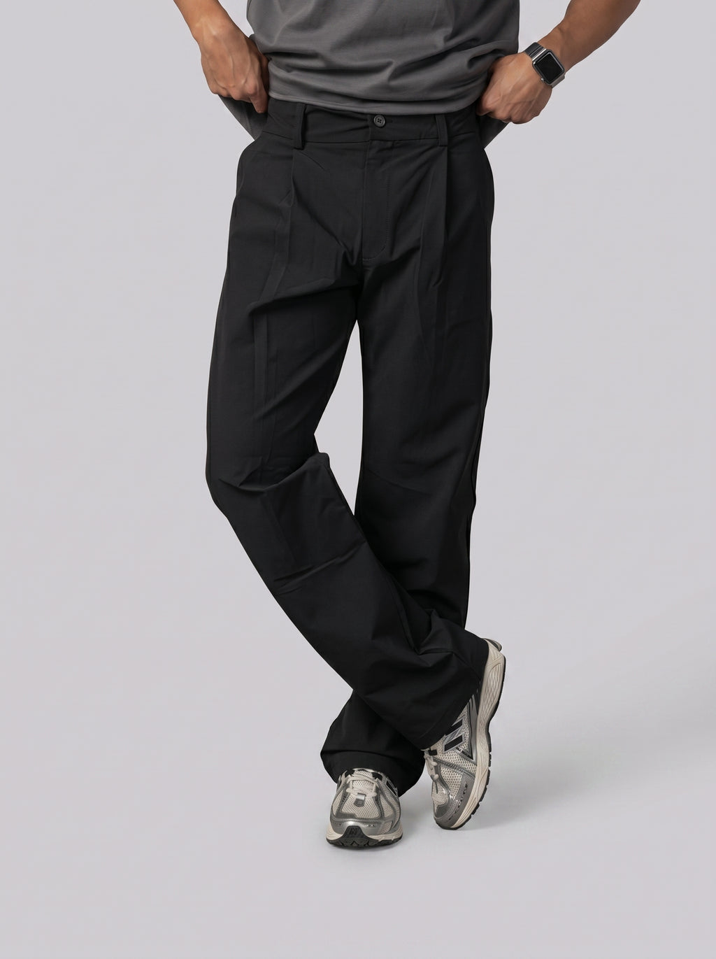 Classic pants volume 4 in Black