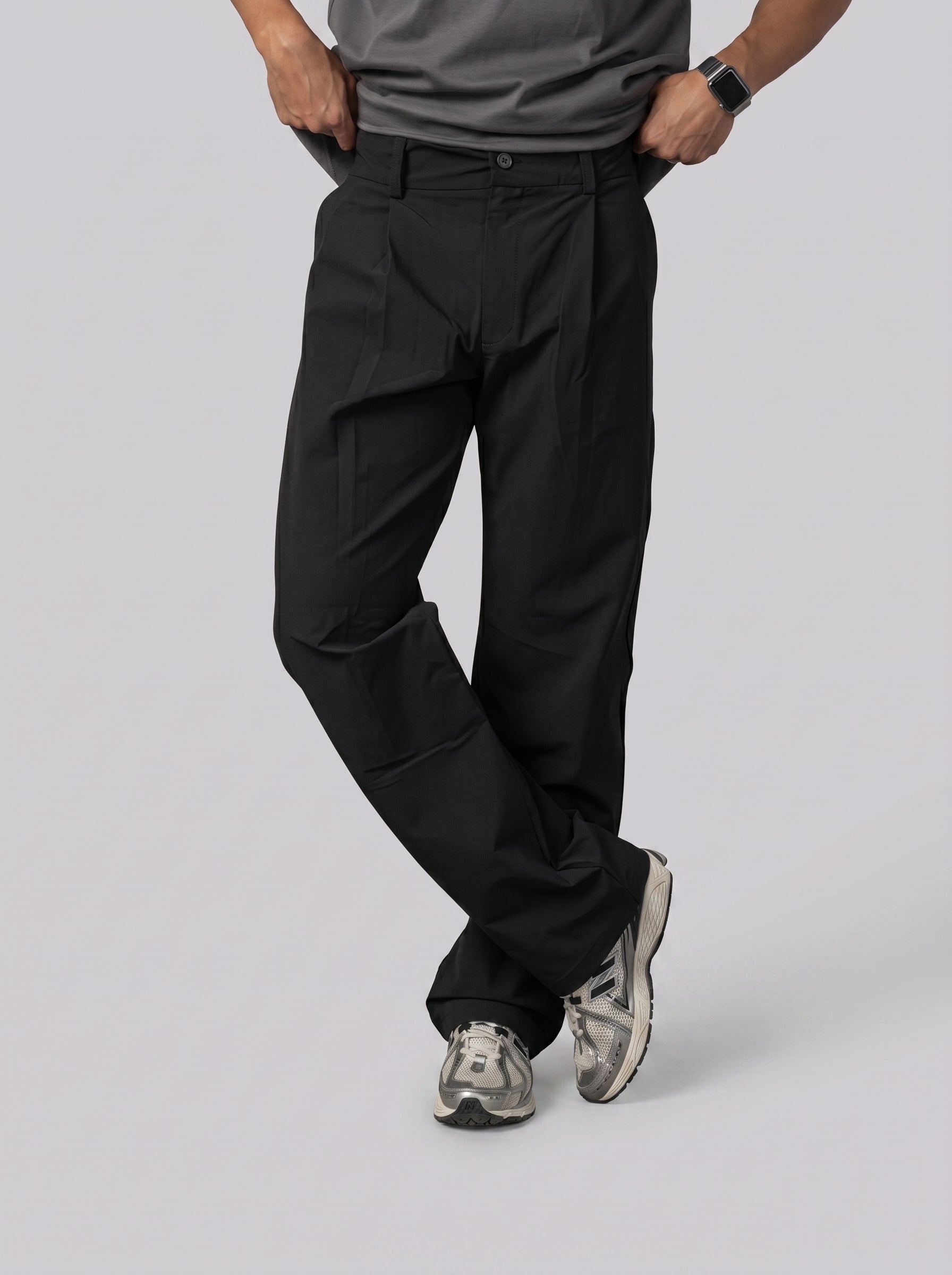 Classic pants volume 4 in Black