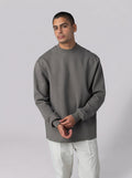Crew Neck Sweatshirt in Brown Volume 2