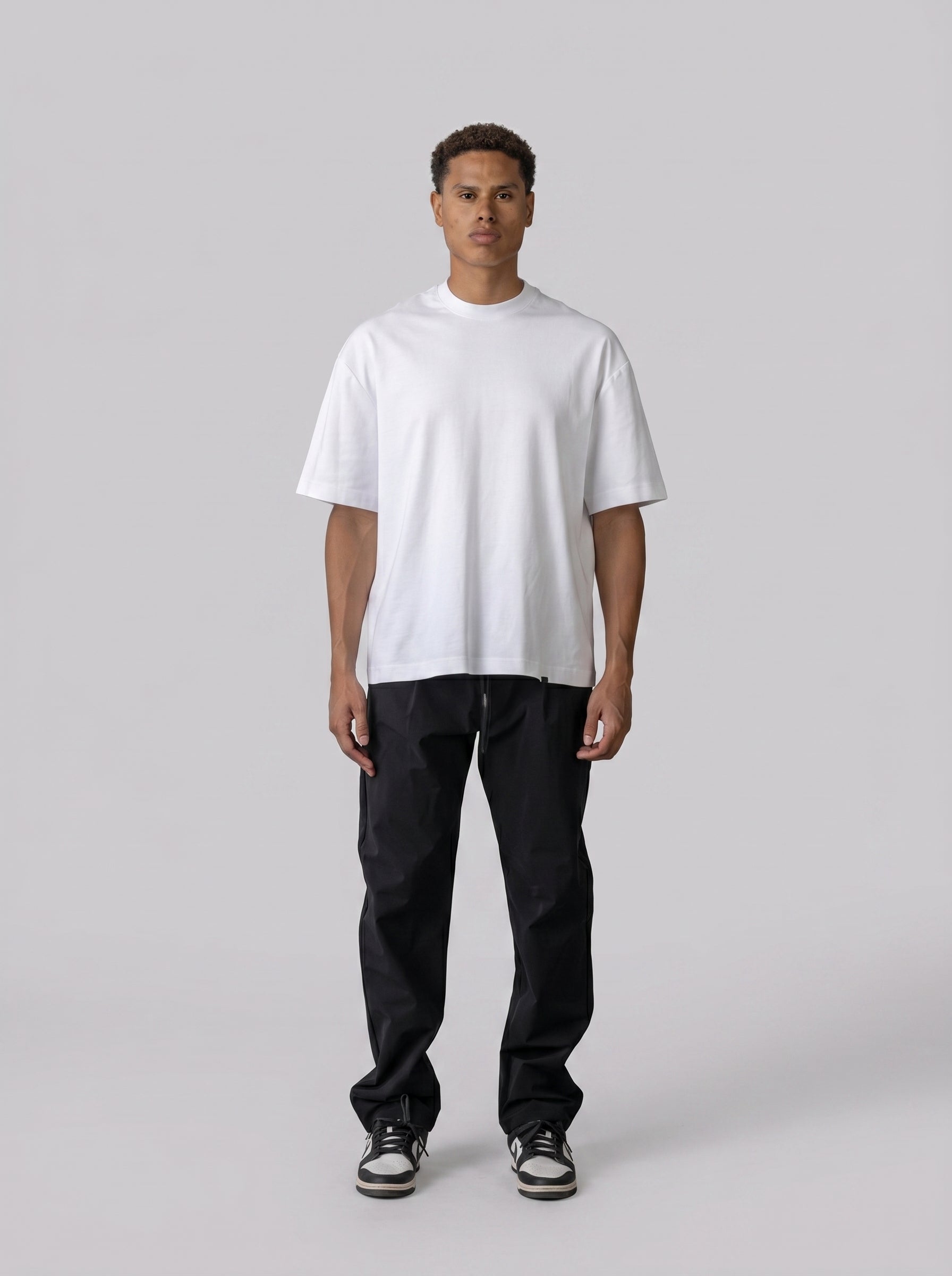 Dalmatian Sketch Oversized T-shirt in White