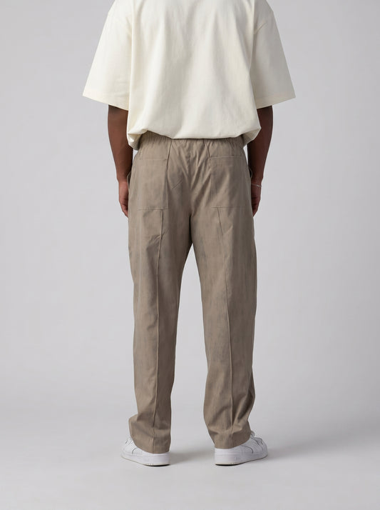 Drawstring Pants Volume 2 in Washed Beige