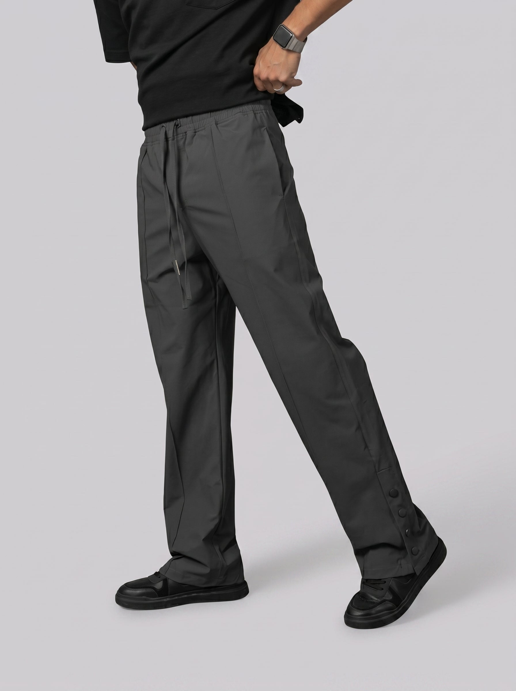 Drawstring Pants Volume 3 in Dark Grey