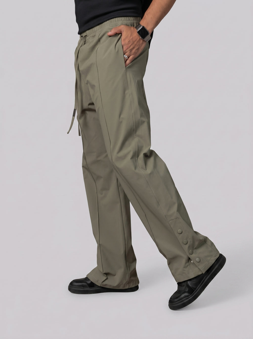 Drawstring Pants Volume 3 in Sage Grey