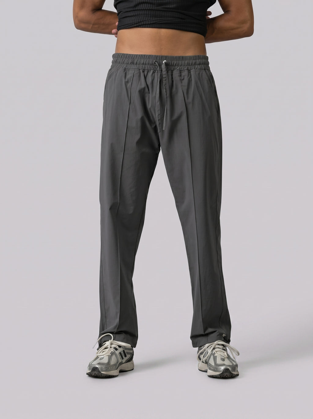 Drawstring sweatpants in Grey