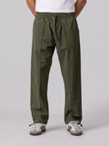 Drawstring sweatpants in Olive