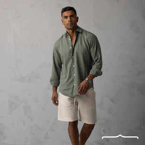 linen short in Beige