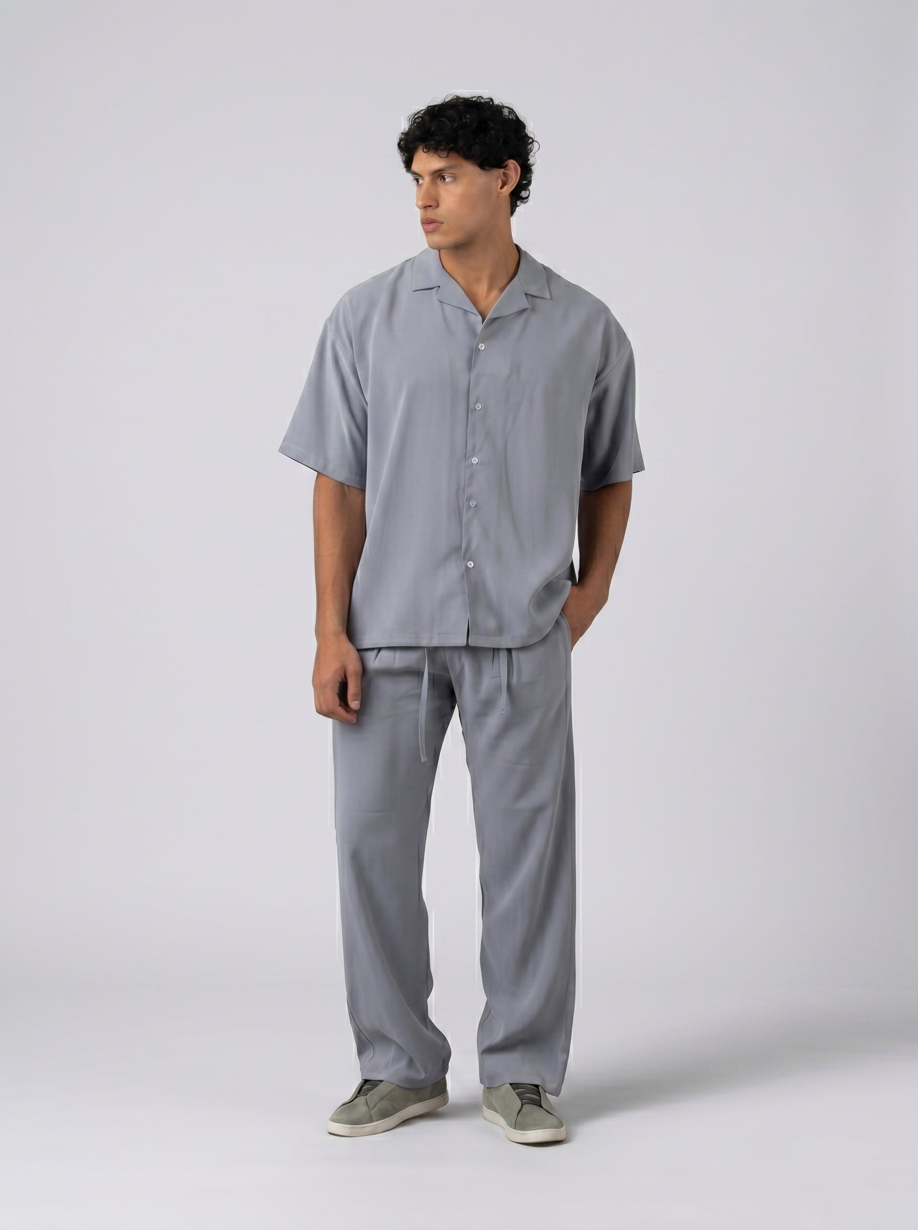 Lounge Set in Light Grey