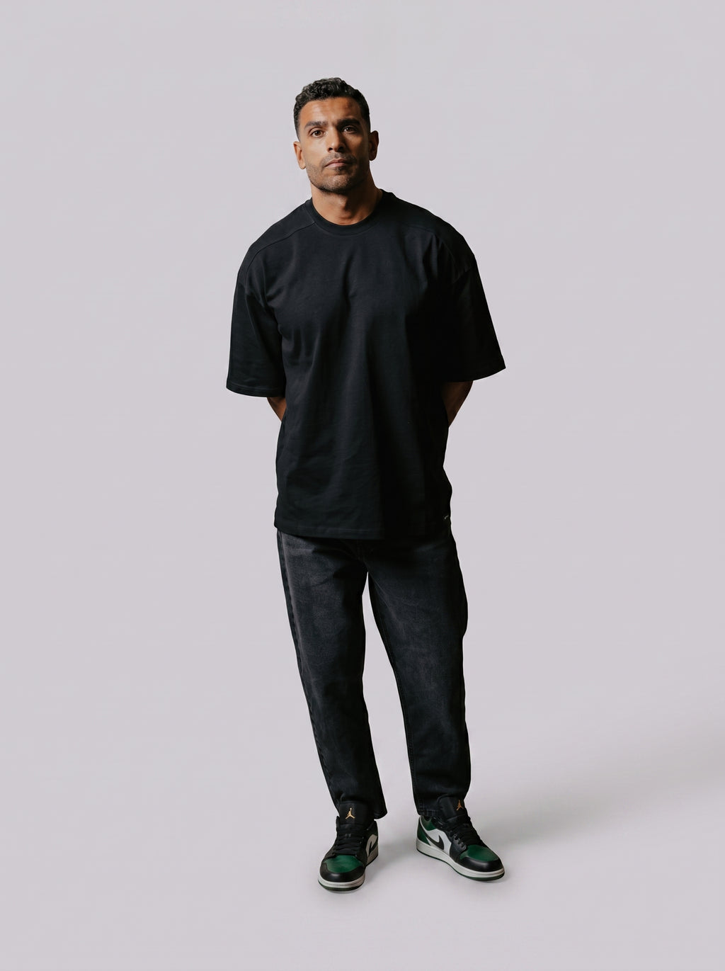 Oversize Jeans in Black