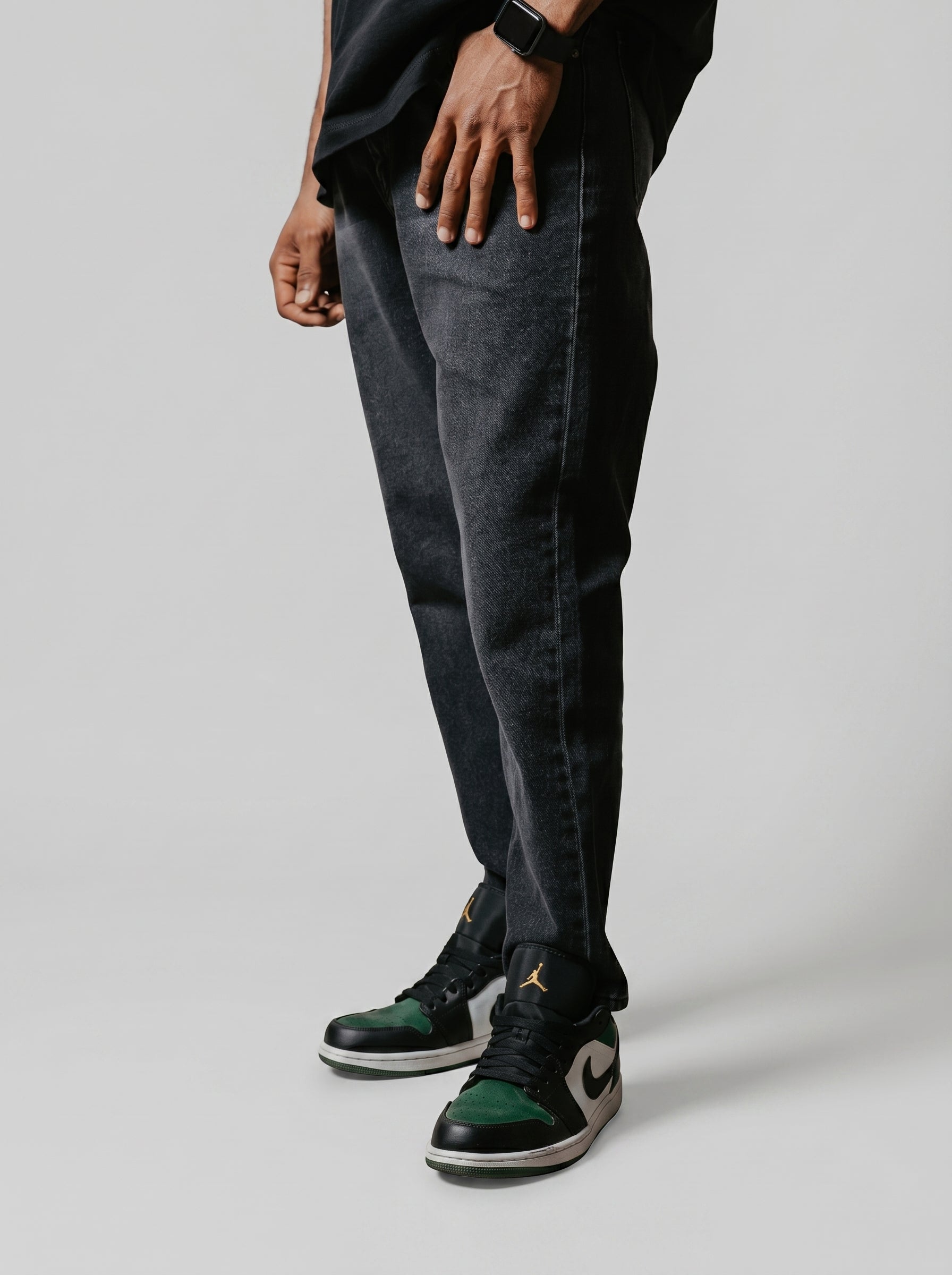 Oversize Jeans in Black