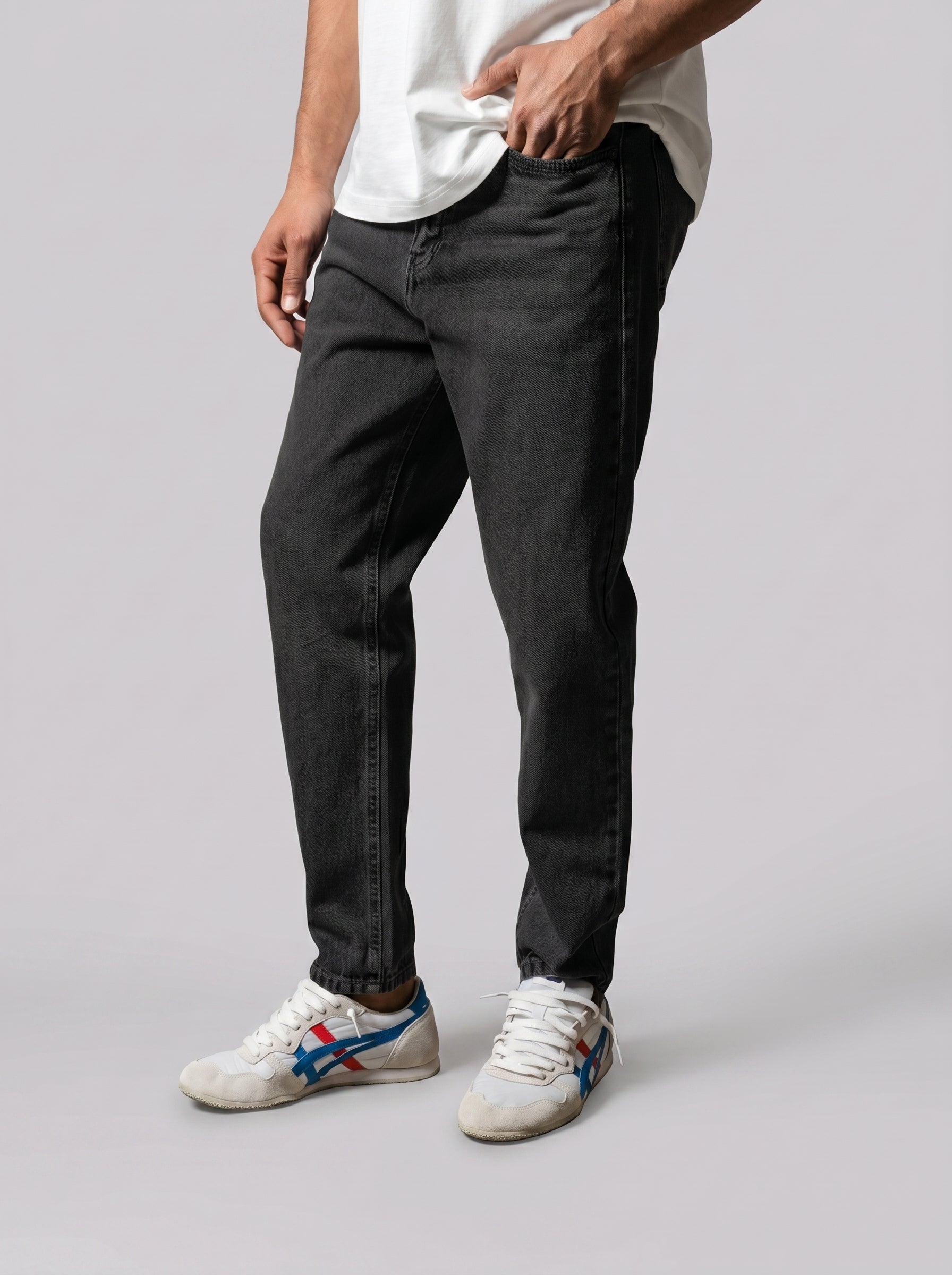 Oversize Jeans in Black