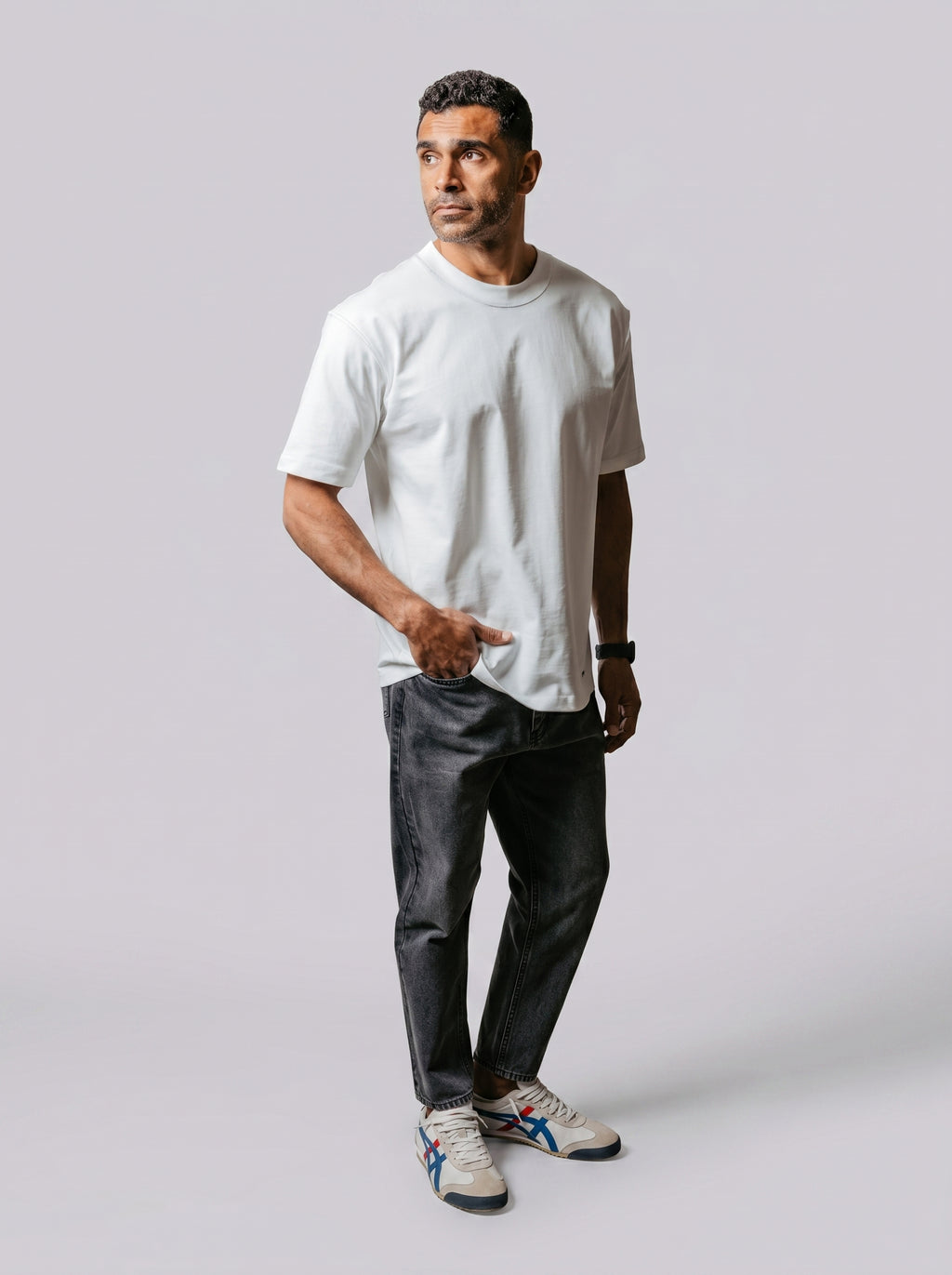 Oversize Jeans in Grey