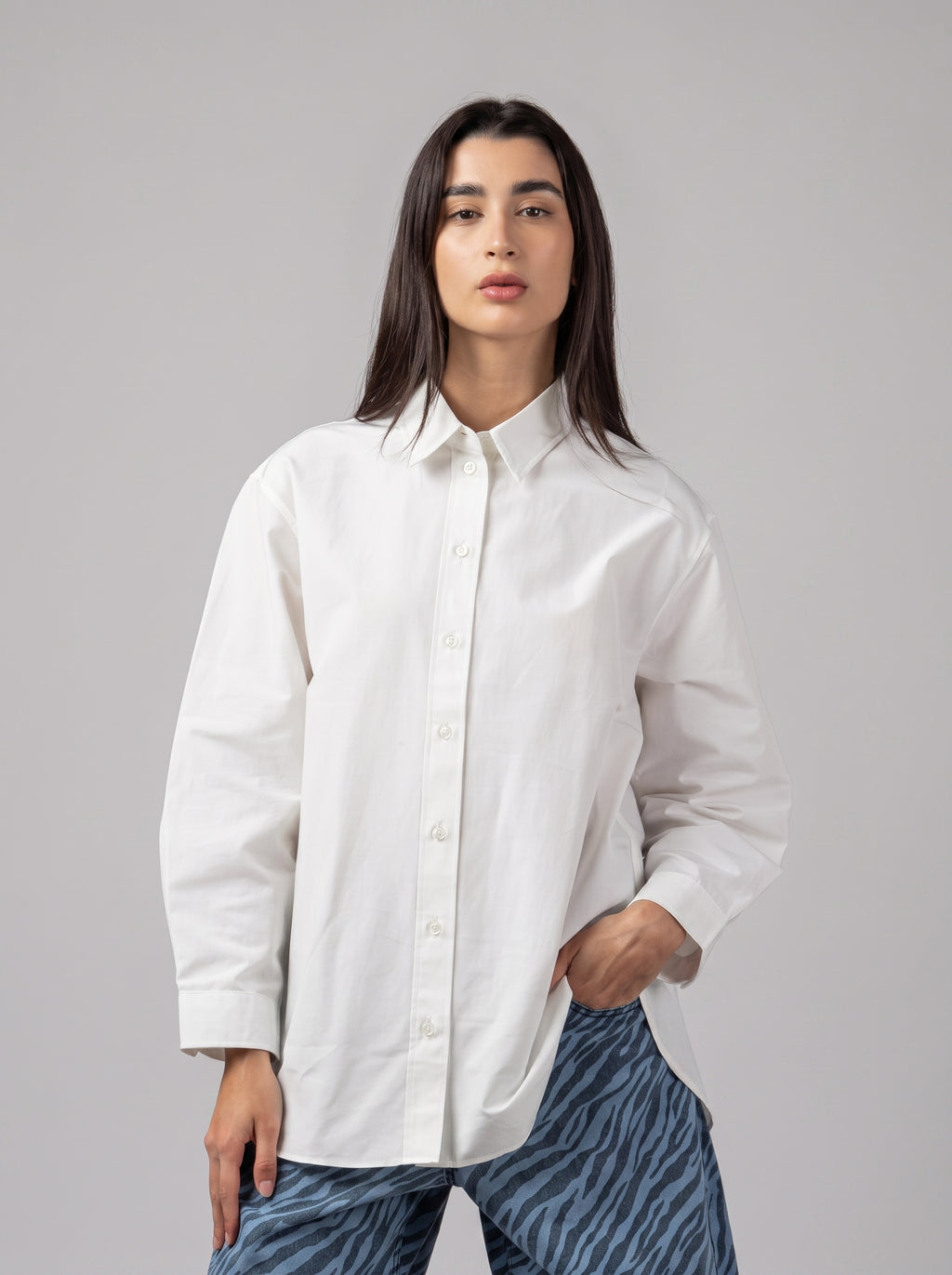 Oversized White Shirt