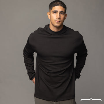 Oversize Sweatshirt in Black