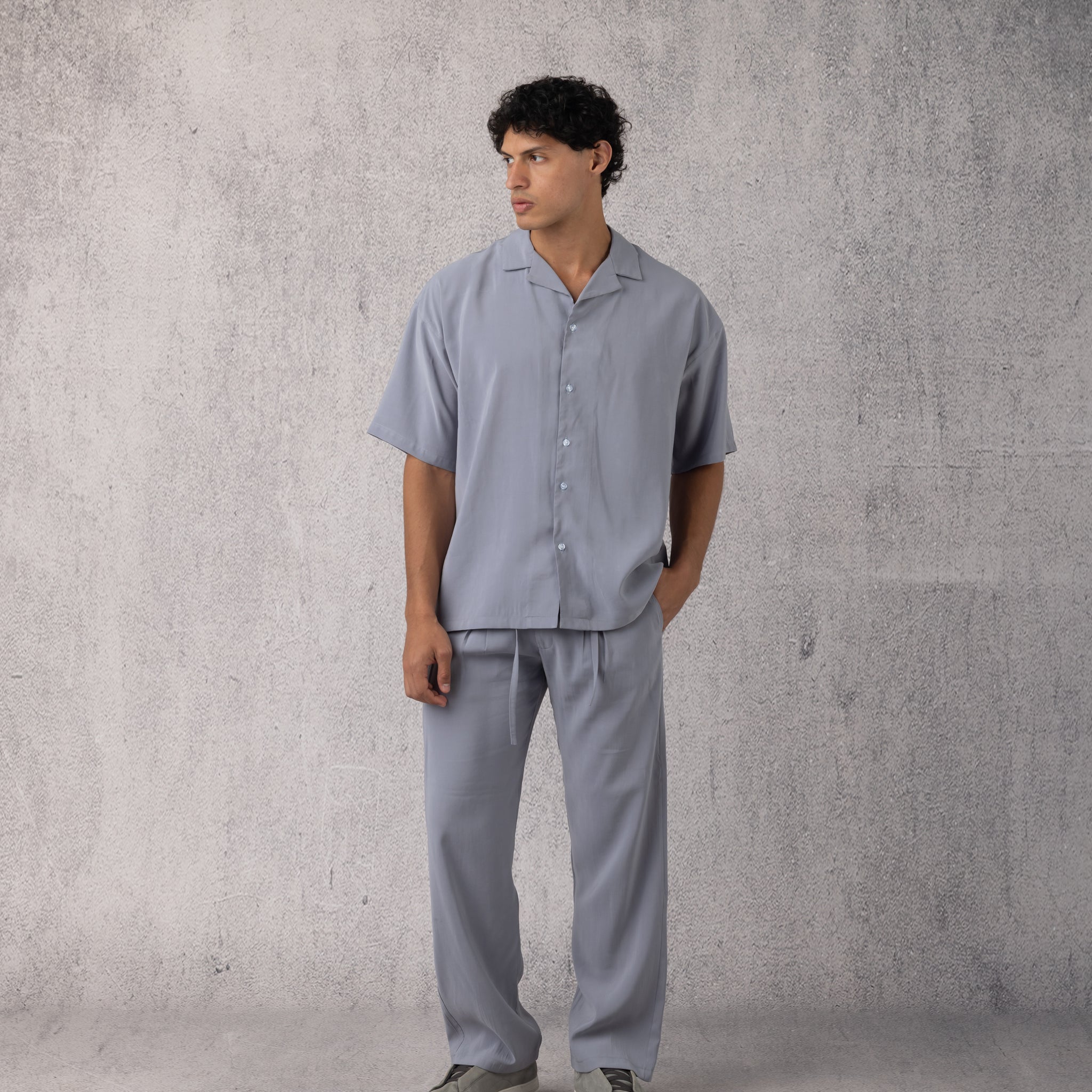 Lounge Set in Light Grey