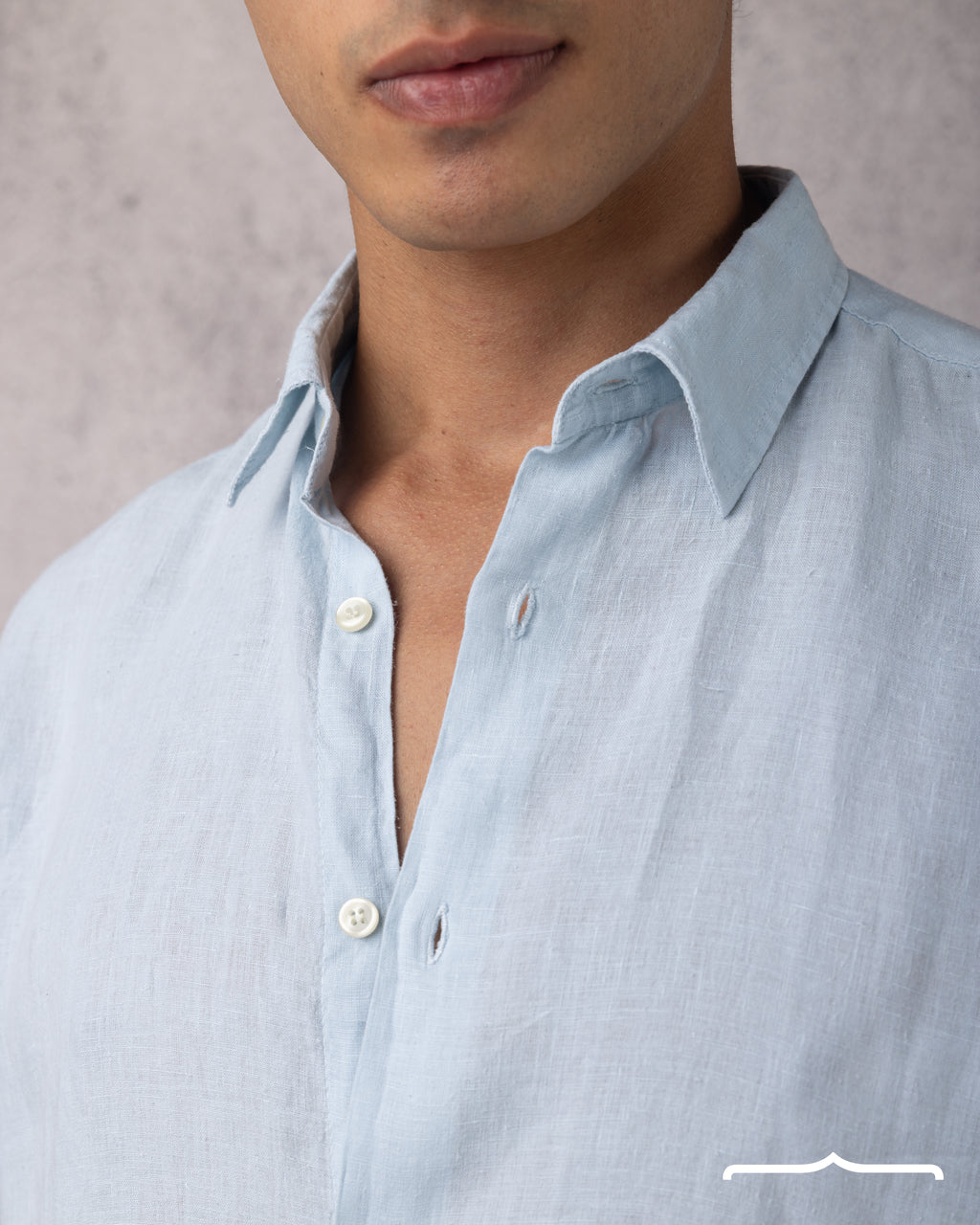 Linen Shirt Volume 2 in Babyblue
