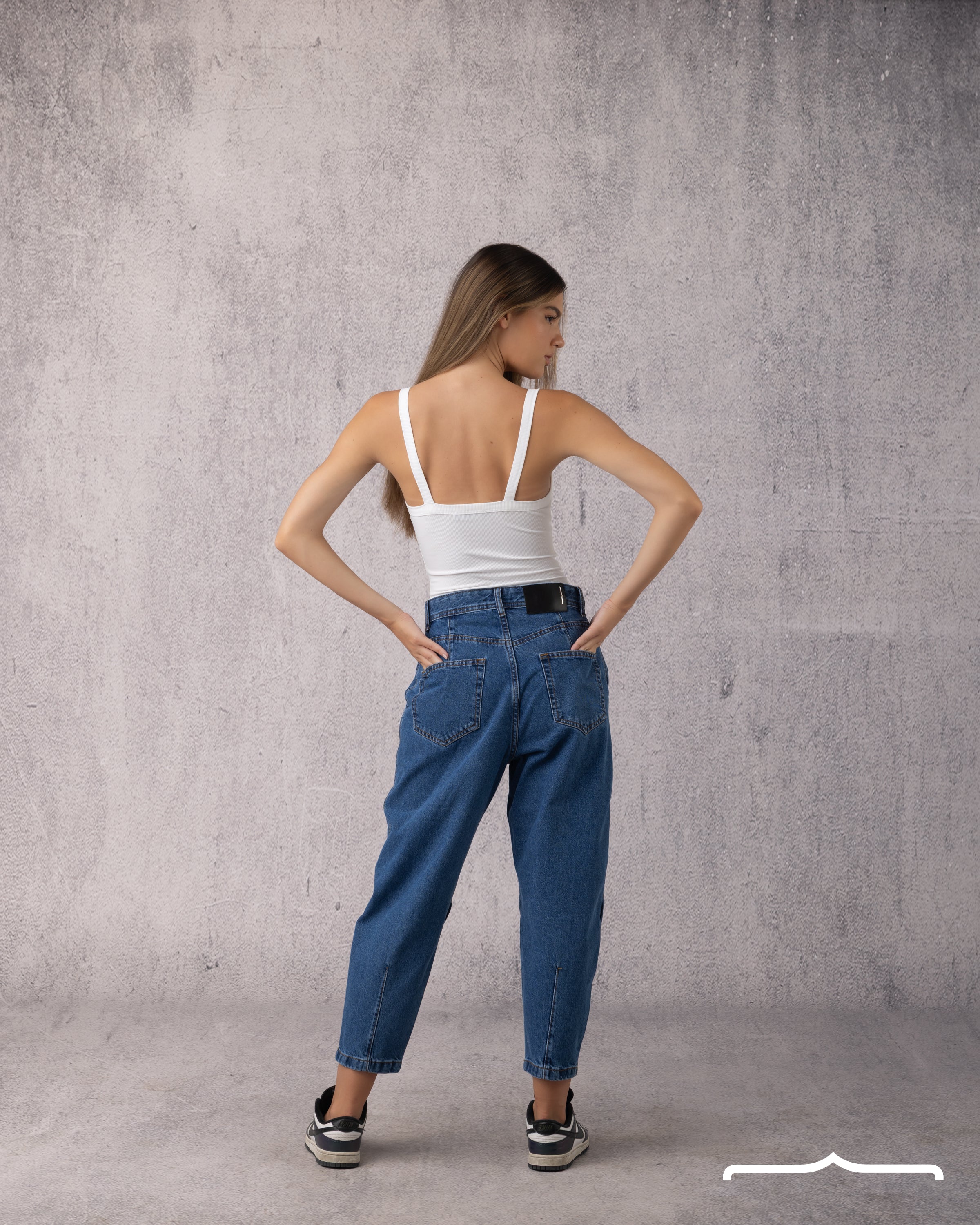 women Cutout Denim in Blue