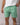 Fish Skull Print Swim Short in Lime Green