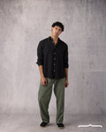 Linen Shirt Volume 2 in Black