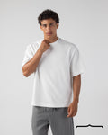 Textured Oversize Tee Volume 2 in White