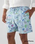 Coastal Canvas Swim Shorts